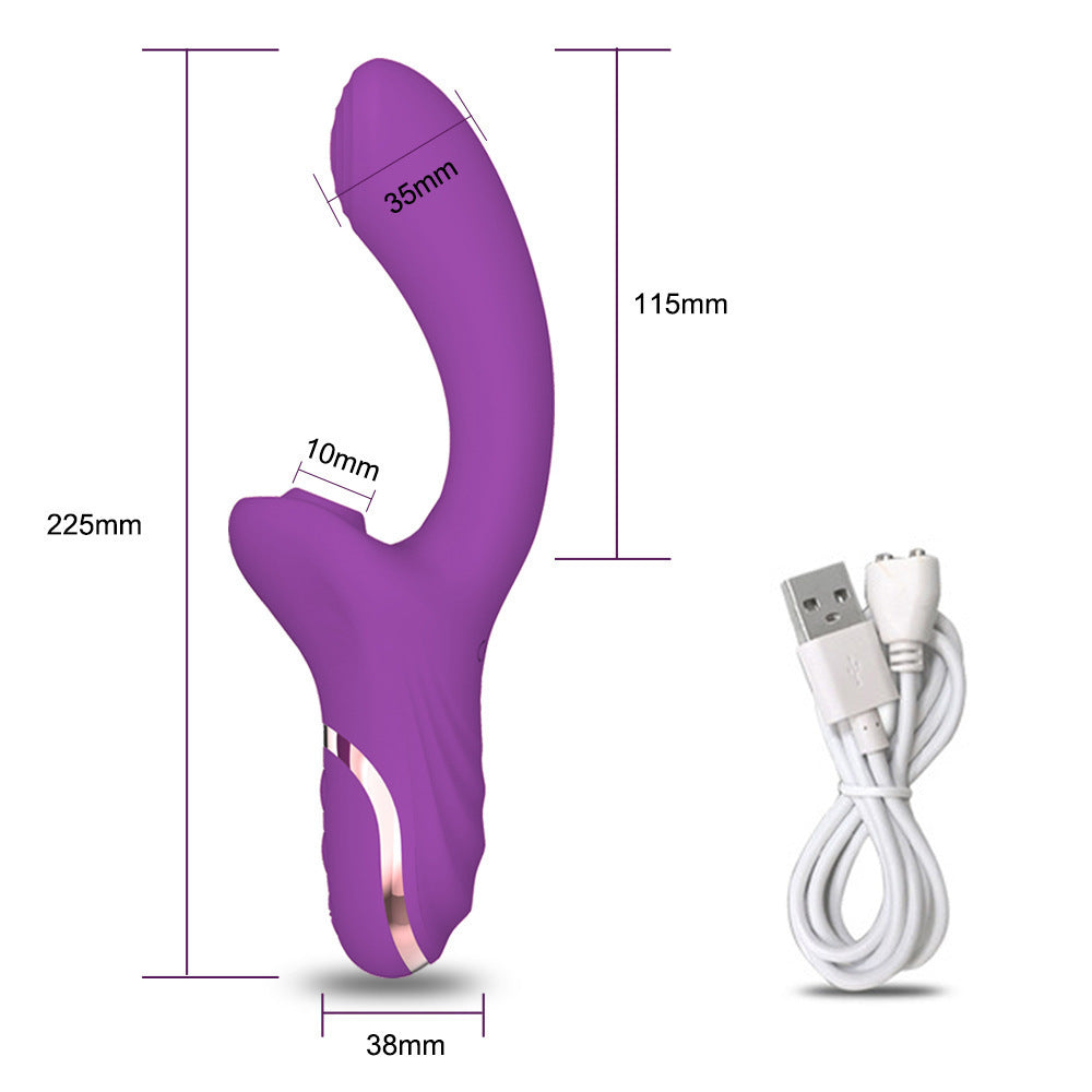 Rose Vibrator & Suction Egg – Powerful Adult Toy for Women