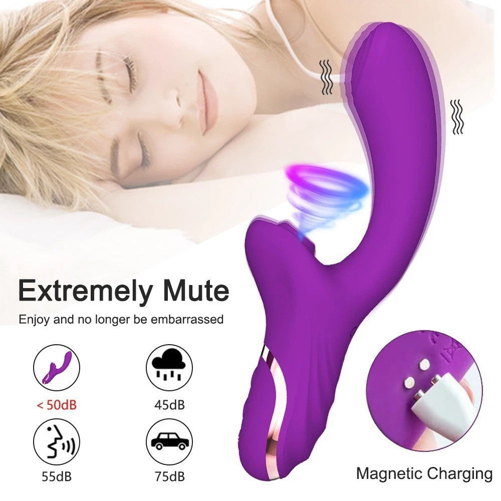 Rose Vibrator & Suction Egg – Powerful Adult Toy for Women