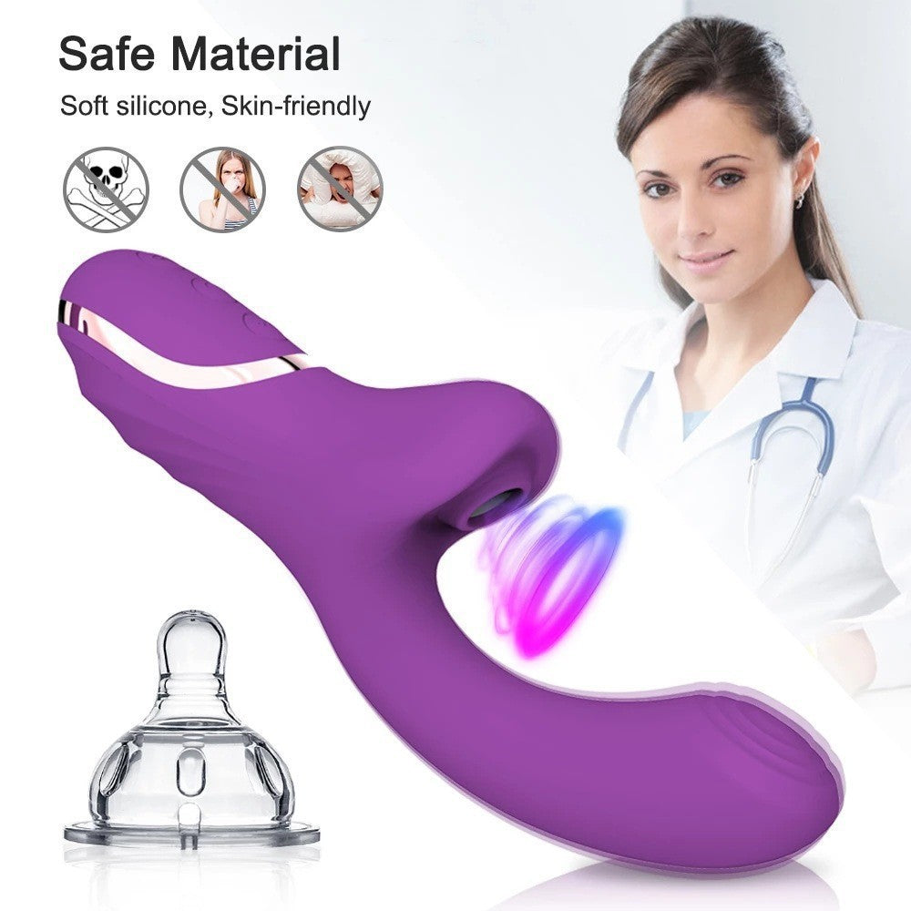 Rose Vibrator & Suction Egg – Powerful Adult Toy for Women